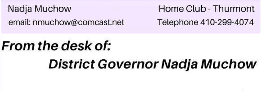 October 2022 District Newsletter